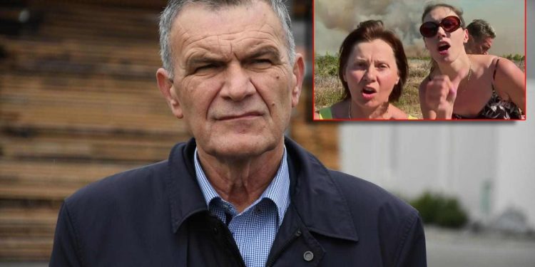 Dujić se javno ispričao zbog ponašanja supruge i kćeri, a onda se doznalo da je zahtijevao vatrogasnu cisternu ispred svoje kuće