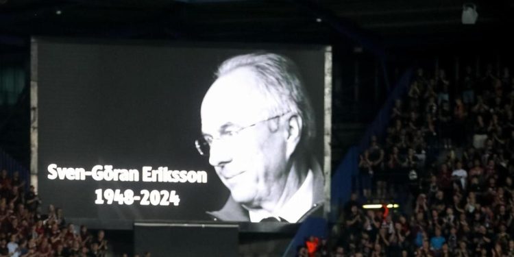 Erikssonova smrt: Švedska želi nazvati dva stadiona po njemu