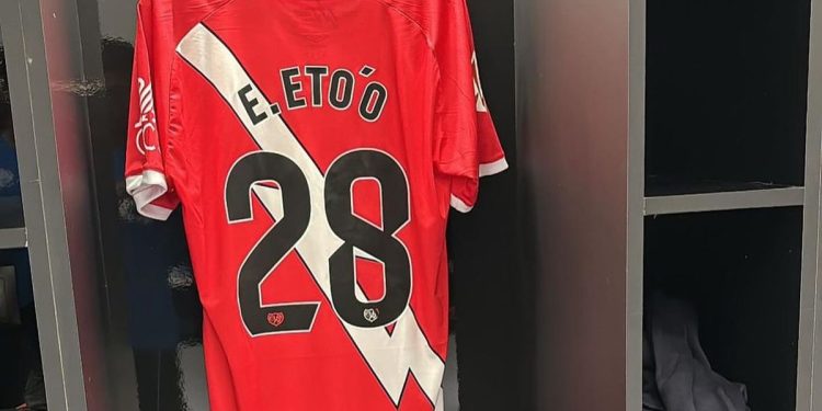 Eto’o piše sinu za rođendan nakon što je potpisao ugovor s Rayo Vallecanom