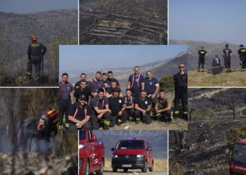 FOTO Trenutno stanje na požaru: Situacija se smirila, prijetnja je vjetar koji bi mogao otežati gašenje