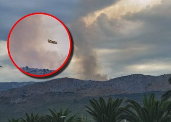 GORI NA PERUNU Pri gašenju pomaže i kanader