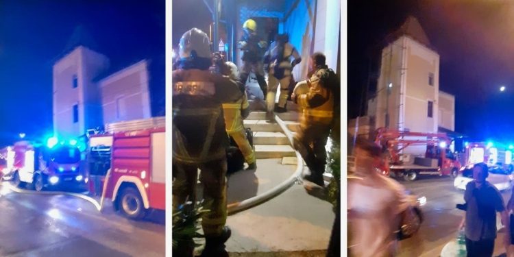 Gori legendarna splitska vila, dojurili vatrogasci. Jedna osoba iz kuće prebačena je u KBC Split