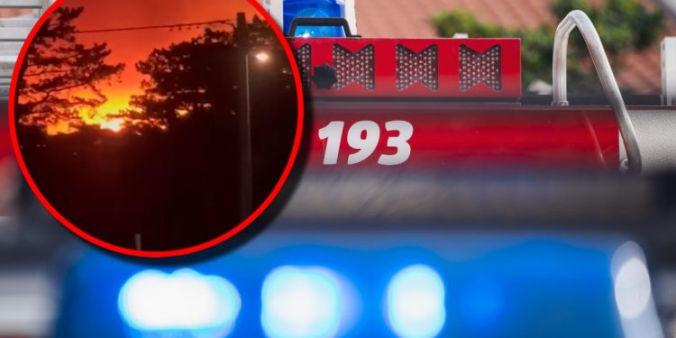 Gorilo u Zadru, požar lokaliziran: Jedna od devet intervencija s kojom su se sinoć borili zadarski vatrogasci