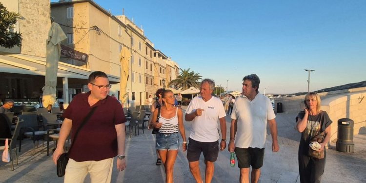 Gradonačelnik Venecije boravio u neslužbenom posjetu Gradu Pagu