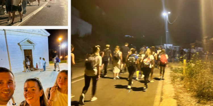 HODOČAŠĆE U SINJ Vjernici se uputili odati počast Majci Božjoj, među njima rijeke mladih, a sreli smo i neka poznata lica