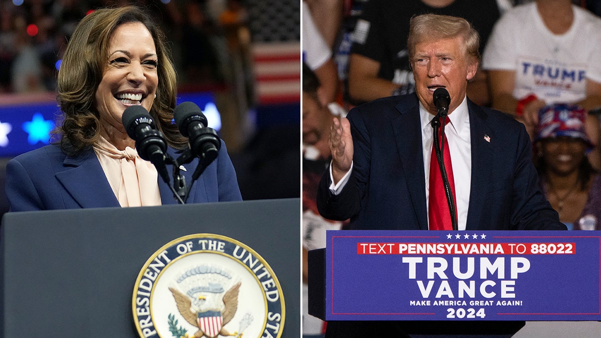 Potpredsjednica Kamala Harris izaziva republikanskog bivšeg predsjednika Donalda Trumpa za mjesto predsjednika 2024. godine.