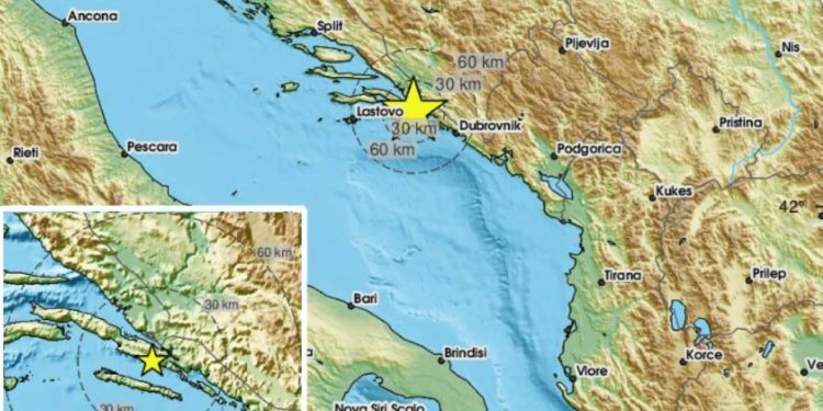 Hrvatsku udario šesti potres u danu: Ponovno je treslo na Pelješcu