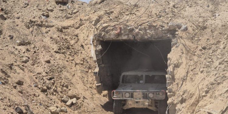 IDF otkriva golemi tunel za krijumčarenje vozila na granici Gaze i Egipta