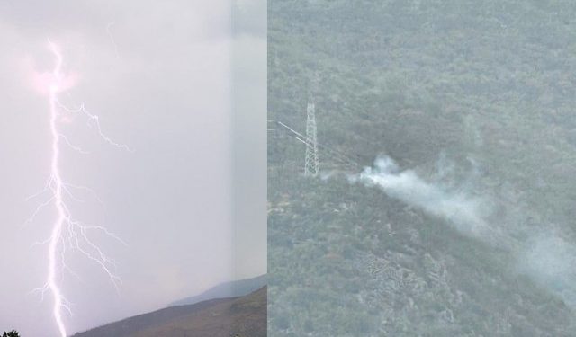 IZNAD MOSTARA Udar groma aktivirao požar na Planinici