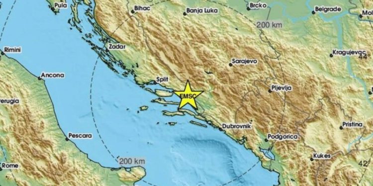 Jutros potres u Dalmaciji. Jeste li ga osjetili?