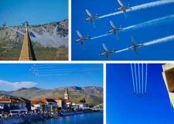 “Krila Oluje” oduševila akrobacijama iznad Opuzena, uvod je to u 27. Maraton lađa