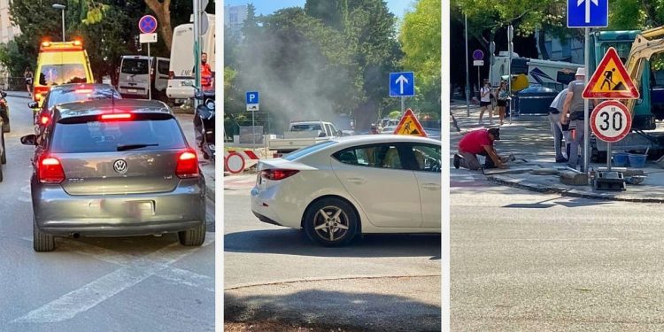 Lokve: “Jučer je čovjeku pozlilo u parku, auta su čekala 45 minuta. Danas radovi, kvart je bio blokiran pola dana”