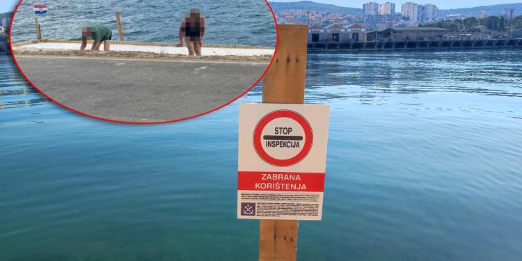 Lučka kapetanija Šibenik nakon tri tjedna nije pronašla počinitelje betoniranja mora