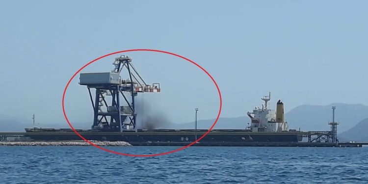 Luka Ploče obavijestila građane: “Došlo do isparavanja vode iz ugljena