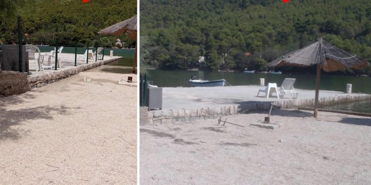 MALO PO MALO USPIJEVAMO Uz pomoć građana i inspektora, uklonjena ograda o kojoj je pisao Morski HR!