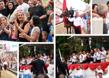 Ma kakva kiša, sve je bilo puno za današnju Čoju. Odnio ju je Mihovil Župa, evo tko ga je sve pratio s tribina, ima i poznatih faca