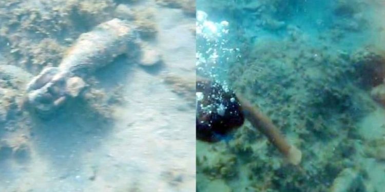 NA OMILJENOJ PLAŽI U moru na Molatu otkrivena zaostala mina!