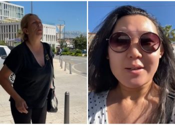 Objavljene snimke: Uhićena žena koja je pljunula Kineskinju i vikala joj da je izmet