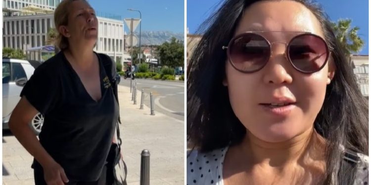 Objavljene snimke: Uhićena žena koja je pljunula Kineskinju i vikala joj da je izmet