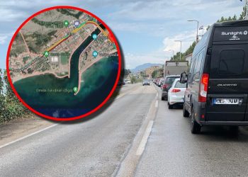 Ogromne gužve prema Splitu iz Omiša, kolone nepregledne