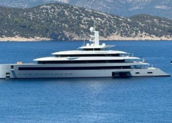 Ovo je 100 – metarska jahta suosnivača Whatsappa viđena pred Lopudom!