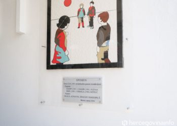 PODSJETNIK NA STRADANJE I PORUKA MIRA Otvoreno spomen-obilježje za četvero poginule djece u Mostaru