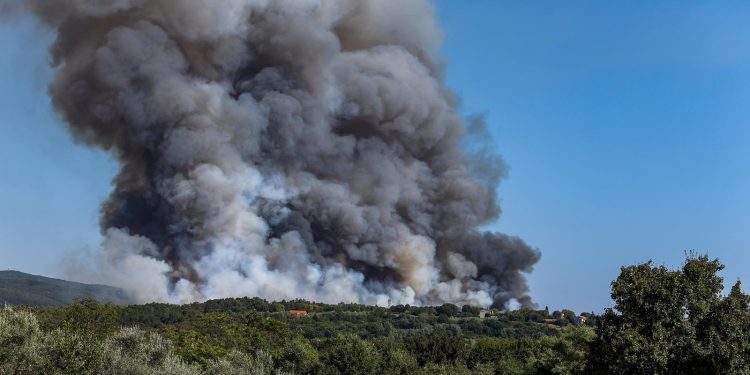 BORBA S VATROM Aktivno nekoliko požara u Dalmaciji, vatrogasci na terenu | NACIONAL.HR