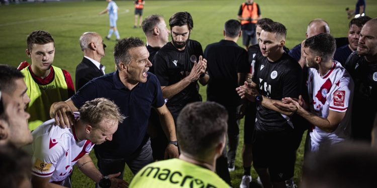 GOL BOREVKOVIĆA Težak poraz Zrinjskog u prvoj utakmici playoffa Konferencijske lige | NACIONAL.HR