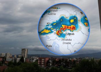 Radari otkrivaju, nevrijeme uskoro stiže iz Slovenije: Vjetar lomio stabla, udarila i tuča