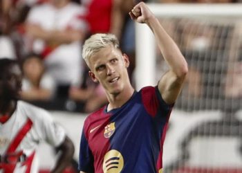 Rayo-Barcellona 1-2: golovi Unai Lopez, Pedri e Olmo