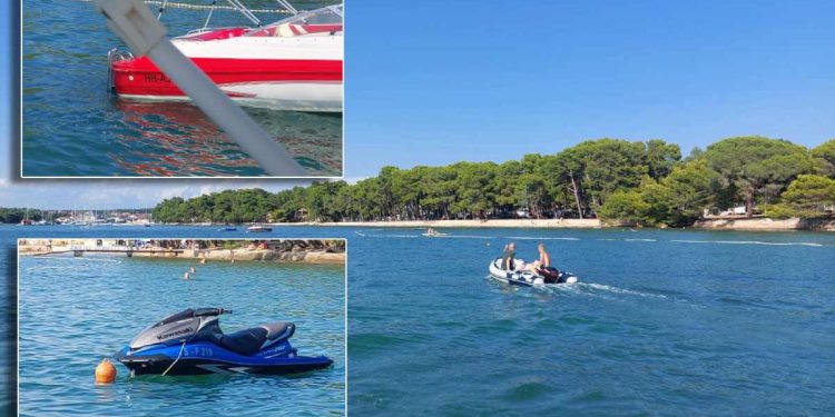 Ronioci iz Medulina zabrinuti za sigurnost: “Turisti presjekli ogradu od kupališta i privezali svoja plovila