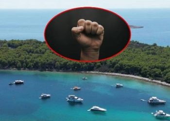 ŠAKETANJE NA ŽIRJU Nasilni “koncesionar” koji vjerojatno krši Zakon izmlatio čovjeka koji je fotografirao uvalu!