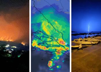 SPAS S NEBA Noćas pala kiša i na trogirskom i makarskom području, kod Dograda su pljuskovi doslovno spasili situaciju