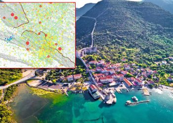 Seizmiški najaktivnije je epicentralno područje Ston-Slano!