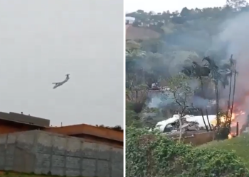 Šire se snimke trenutka užasa na nebu: Avion se srušio ljudima na kuće