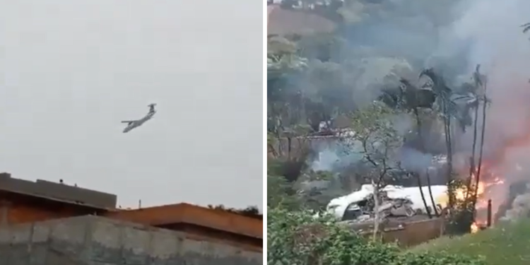 Šire se snimke trenutka užasa na nebu: Avion se srušio ljudima na kuće