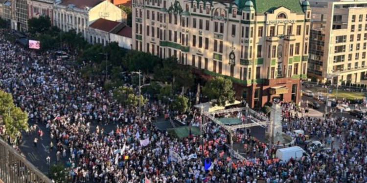 PROSVJED U BEOGRADU Tisuće prosvjednika na ulicama zbog Rio Tinta: ‘Nećeš kopati’ | NACIONAL.HR