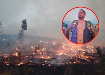 Splitski bajkeri stigli u pomoć vatrogascima, bore s vatrenim plamenom