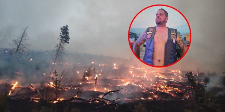 Splitski bajkeri stigli u pomoć vatrogascima, bore s vatrenim plamenom