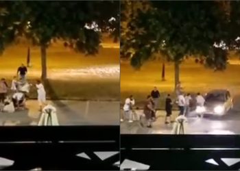 Strava u Bjelovaru, sukobile se dvije obitelji: Jedan je pucao, drugi gazio autom