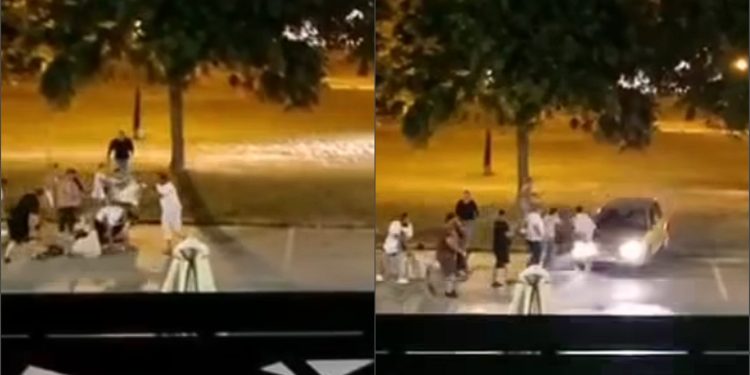 Strava u Bjelovaru, sukobile se dvije obitelji: Jedan je pucao, drugi gazio autom