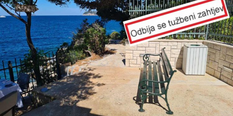 Sud odbio tužbu dalmatinskog hotela za “ometanje posjeda”, kad su im građani prepilali ilegalnu ogradu i oslobodili okupirano pomorsko dobro!