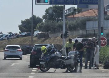 Sudar na izlazu iz Splita. Jedna osoba ozlijeđena