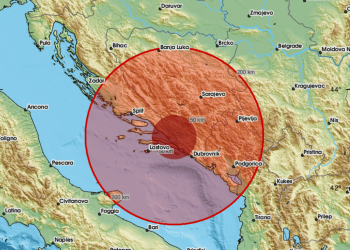 Tlo se trese u Dalmaciji, od jutros zabilježeno 5 potresa