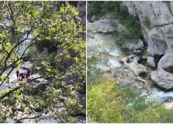 Traje akcija spašavanja: HGSS Makarska izvlači ženu iz kanjona