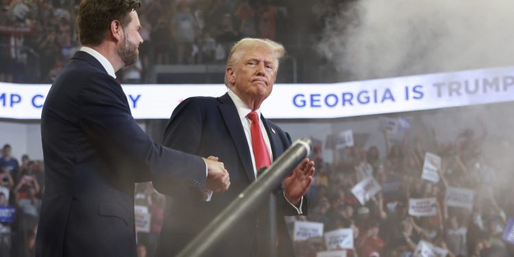 Trumpov problem u Georgiji: ‘Bez vrata’ s potpredsjednikom Harrisom dok se kandidati bore za države bojnog polja