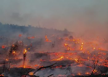 VATRENA BUKTINJA ULAZI U NOĆ Zatvorena cesta Žrnovnica-Donje Sitno za sav promet