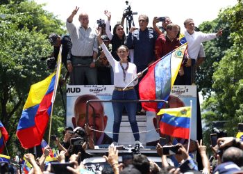 VENEZUELA Machado se pridružila svojim pristašama na prosvjedu u Caracasu. ‘Režim nikad nije bio tako slab’ | NACIONAL.HR