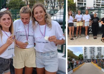 VESELO NA BALOTAŠKOM TURNIRU ‘VUKOVAR’ Žene otvorile turnir u balotama na splitskim Lokvama