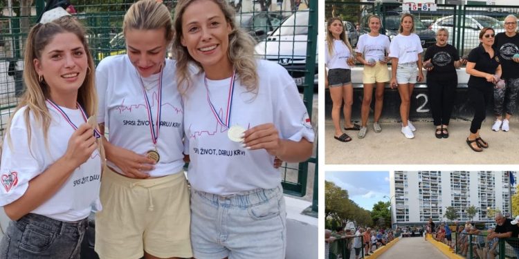 VESELO NA BALOTAŠKOM TURNIRU ‘VUKOVAR’ Žene otvorile turnir u balotama na splitskim Lokvama